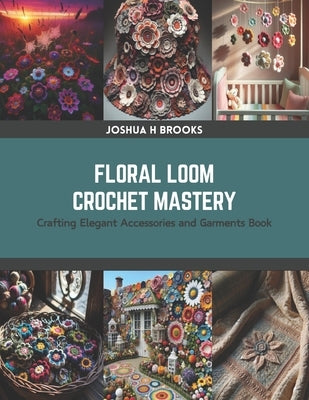 Floral Loom Crochet Mastery: Crafting Elegant Accessories and Garments Book by Brooks, Joshua H.