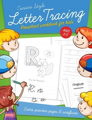 Letter Tracing Preschool workbook for kids ages 3-5: Learn to write activity workbooks, abc alphabet writing paper lines. Kindergarten preschoolers ha by Bird, Tim