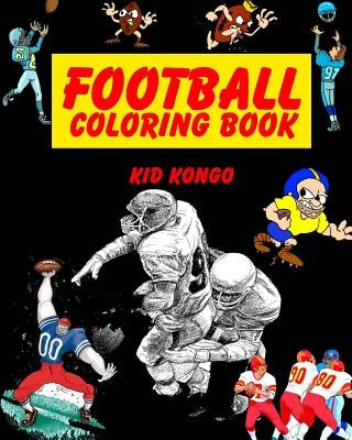 Football Coloring Book by Kongo, Kid