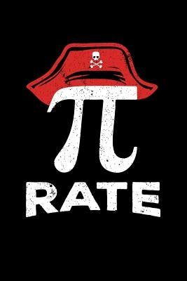 Pi Rate: 120 Pages I 6x9 I Graph Paper 5x5 I Funny Mathematics Constant & Sea Robber Gifts by Notebooks, Funny