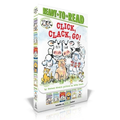 Click, Clack, Go! (Boxed Set): Click, Clack, Moo; Giggle, Giggle, Quack; Dooby Dooby Moo; Click, Clack, Boo!; Click, Clack, Peep!; Click, Clack, Surp by Cronin, Doreen