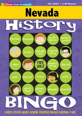 Nevada History Bingo Game by Gallopade International