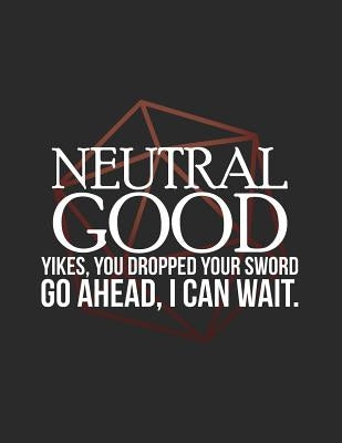 Neutral Good: RPG Alignment Themed Mapping and Notes Note by Mapping, Cutiepie
