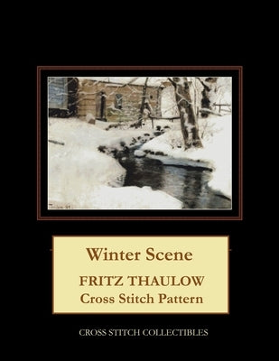 Winter Scene: Frits Thaulow Cross Stitch Pattern by George, Kathleen