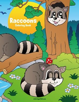 Raccoons Coloring Book 1 by Snels, Nick