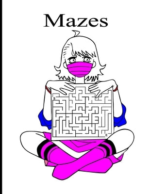 mazes: maze runner book 2 paperback school zone maze book maze learning activity book for kids ages 6-9 maze book toddler chi by Zinaoui, Oussama