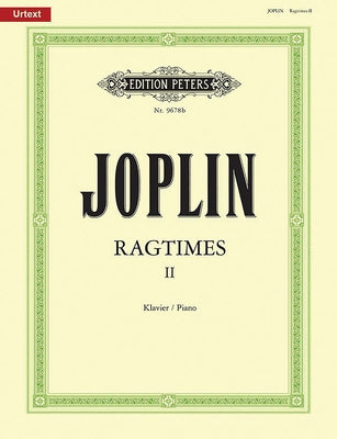 Ragtimes for Piano: 1907-1917, 16 Ragtimes by Joplin, Scott