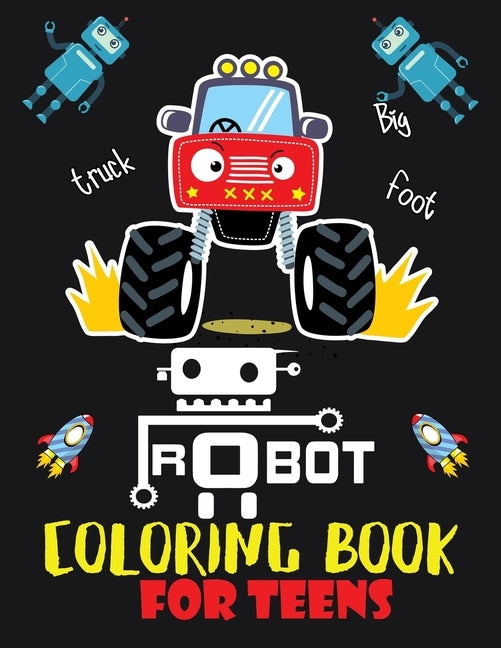 Robot coloring book For Teens: Advanced Coloring Pages for Everyone, Adults, Teens, Tweens, Older Kids, Boys, & Girls, Geometric Designs & ... Practi by Journal, Second Language