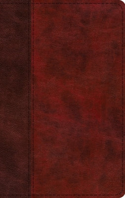 ESV Large Print Thinline Bible (Trutone, Burgundy/Red, Timeless Design) by Esv Bibles