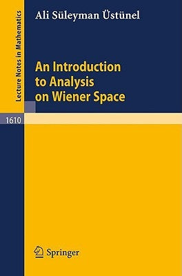 An Introduction to Analysis on Wiener Space by Üstünel, Ali S.