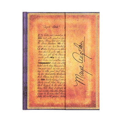 Angelou, I Know Why the Caged Bird Sings Ultra Lined Hardcover Journal, 144pg, 120gsm, Treasures of the New York Public Library by Paperblanks (Embell by Paperblanks