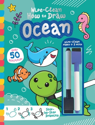 Wipe-Clean How to Draw Ocean by Copper, Jenny