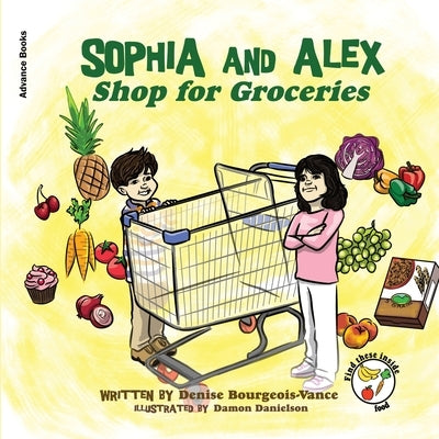 Sophia and Alex Shop for Groceries by Bourgeois-Vance, Denise