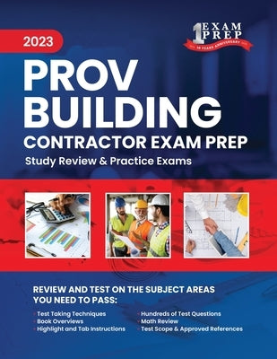 2023 Florida County PROV Building Contractor Exam Prep: 2023 Study Review & Practice Exams by Inc, Upstryve