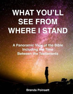 What You'll See From Where I Stand: A Panoramic View of the Bible Including the Time Between the Testaments by Poinsett, Brenda
