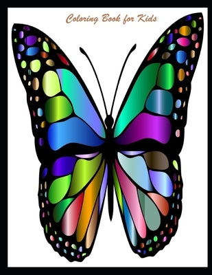 Coloring book for kids: A Fun Animals Pictures Book For Kids Ages 4 to 8 Years Old by El Nadi, Mk