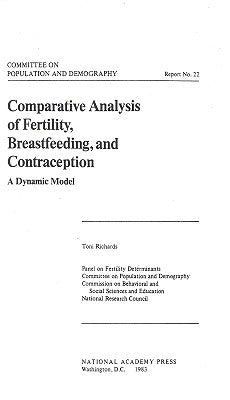 Comparative Analysis of Fertility, Breastfeeding, and Contraception by National Research Council