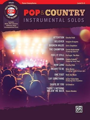 Pop & Country Instrumental Solos Tenor Saxophone: Book & CD by Galliford, Bill