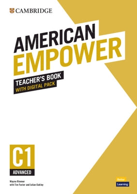 American Empower Advanced/C1 Teacher's Book with Digital Pack by Rimmer, Wayne