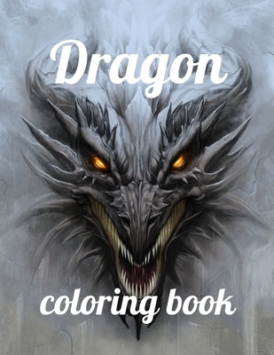 Dragon coloring book: A Coloring Book of 35 Unique Stress Relief dragon Coloring Book Designs Paperback by Marie, Annie