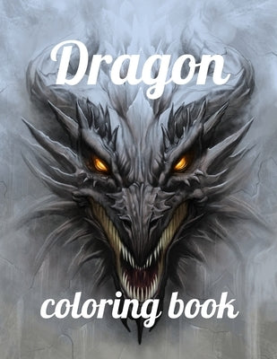 Dragon coloring book: A Coloring Book of 35 Unique Stress Relief dragon Coloring Book Designs Paperback by Marie, Annie