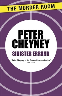 Sinister Errand by Cheyney, Peter