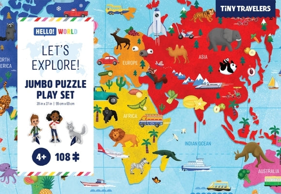 Jumbo Puzzle Play Set: Let's Explore! by Jaramillo, Susie