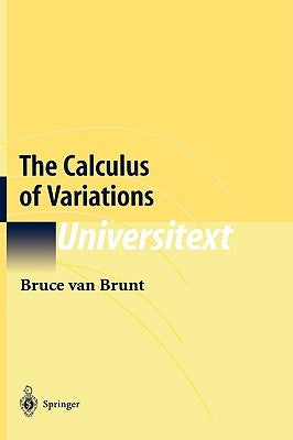 The Calculus of Variations by Van Brunt, Bruce