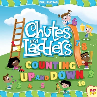 Chutes and Ladders: Counting Up and Down: (Hasbro Board Game Books, Preschool Math, Numbers, Pull-The-Tab Book) by Insight Kids