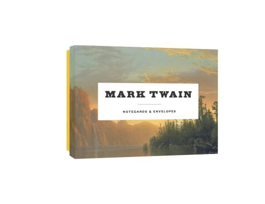 Mark Twain Notecards: 12 Literary Notecards with Envelopes (Wit and Wisdom from Mark Twain, Boxed Card Set with Themed Envelopes, Gift for A [With Env by Princeton Architectural Press