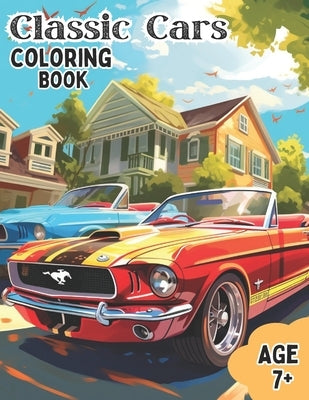 Classic Cars Coloring Book: classic cars coloring book, classic cars coloring pages, Antique automobile coloring, Retro car coloring sheets, color by Mace, Samuel Jordan