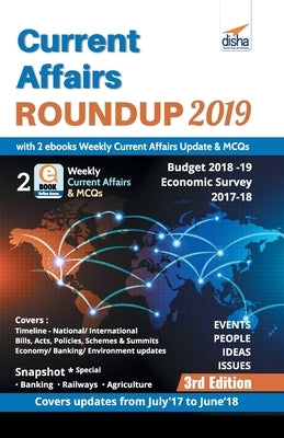 Current Affairs Roundup 2019 with 2 ebooks - Weekly Current Affairs Update & MCQs. - 2nd Edition by Disha Experts