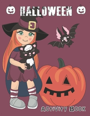 Halloween Activity Book: Coloring, Mazes, Sudoku, Learn to Draw and more for kids 4-8 yr olds by Activity Books, Halloween