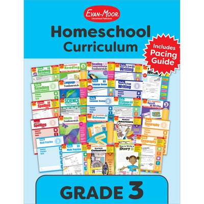 Homeschool Curriculum, Grade 3 by Evan-Moor Educational Publishers