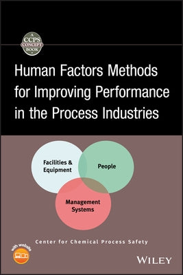 Human Factors Methods for Improving Performance in the Process Industries [With CDROM] by Center for Chemical Process Safety (CCPS