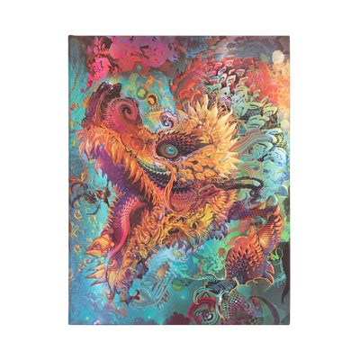 Humming Dragon Ultra Lined Hardcover Journal, 144pg, 120gsm by Paperblanks (Android Jones Collection) by Paperblanks