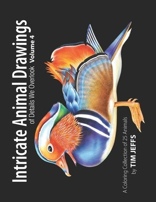 Intricate Animal Drawings of Details We Overlook: Volume 4 by Warren, Jo