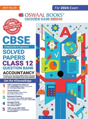 Oswaal CBSE Class 12 Accountancy Question Bank 2023-24 Book by Oswaal Editorial Board