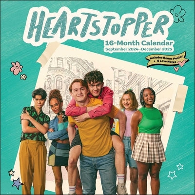 Heartstopper 16-Month 2024-2025 Wall Calendar with Bonus Poster and Love Notes by Netflix