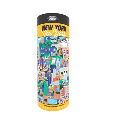 New York, New York! City Life 1000-Piece Jigsaw Puzzle by Ridley's Games