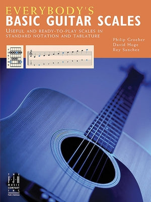 Everybody's Basic Guitar Scales by Groeber, Philip