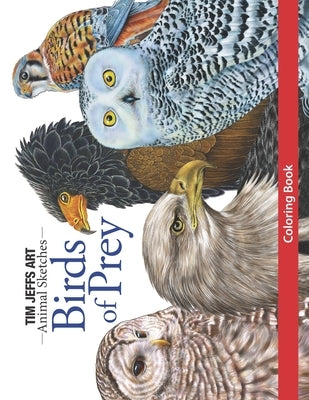 Birds of Prey Coloring Book by Warren, Jo
