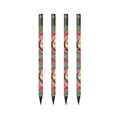 Mimosa 4 Pack Pencils by Paperblanks (Poetry in Bloom) by Paperblanks