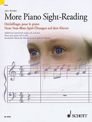 More Piano Sight-Reading: Additional Material for Piano Solo and Duet by Kember, John