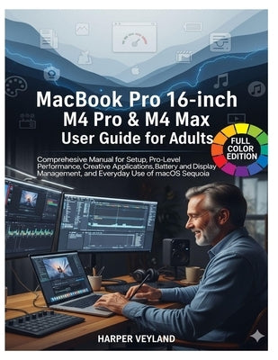 MacBook Pro 16-inch M4 Pro & M4 Max User Guide for Adults: Comprehensive Manual for Setup Pro-Level Performance, Creative Applications Battery and Dis by Veyland, Harper
