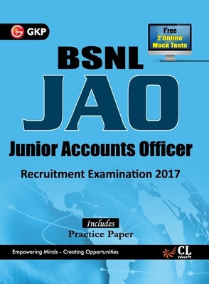 BSNL JAO (Junior Accounts Officer) Recruitment Examination 2017 by Unknown