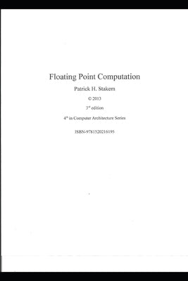 Floating Point Computation by Stakem, Patrick