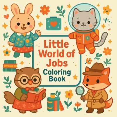 Little World of Jobs - Coloring Book by Martin, Chris