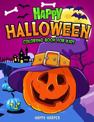 Halloween Coloring Book by Hall, Harper