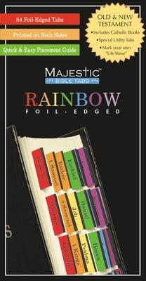 Majestic Rainbow Bible Tabs by Claire, Ellie